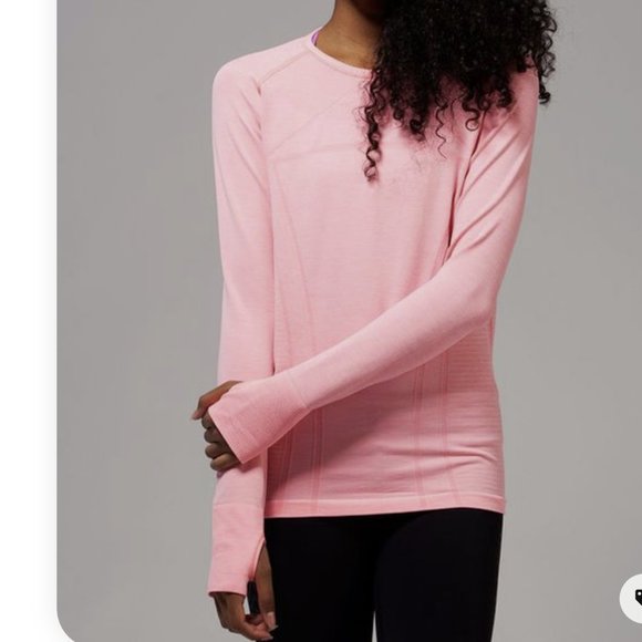 Ivivva Fly Tech Long Sleeve - PINK / Kids 14 - Picture 1 of 4